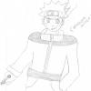 Naruto-pose bizarre