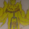 Naruto en mode chakra