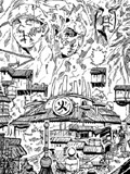 Konoha vu par Masashi Kishimoto