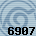 6907