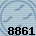 8861