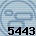 5443