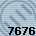 7676