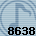8638