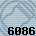 6086