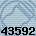 43592