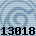 13018