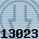 13023