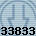 33833