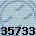35733