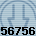 56756
