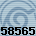58565