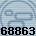 68863