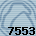 7553