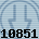 10851