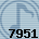 7951