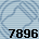 7896