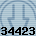 34423