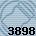 3898