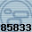85833