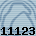 11123