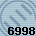 6998