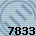 7833