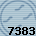 7383