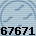 67671
