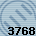 3768