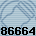 86664
