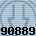 90889