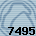 7495