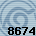 8674